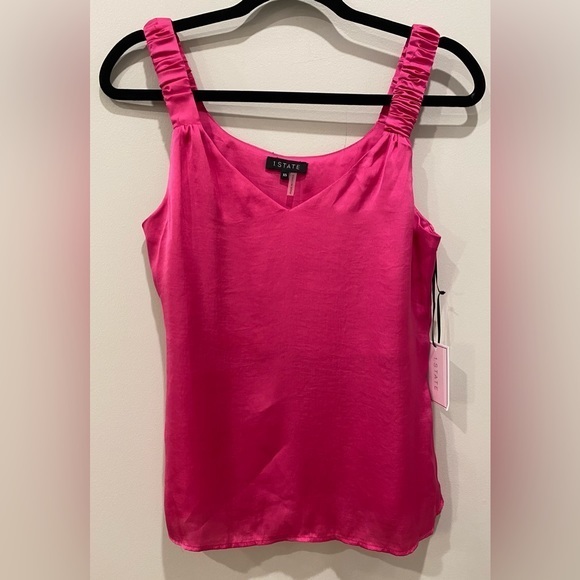 XSmall 1.STATE‎ V-Neck Blouse in Gypsy Spirit Pink.  NWT. - Picture 3 of 8